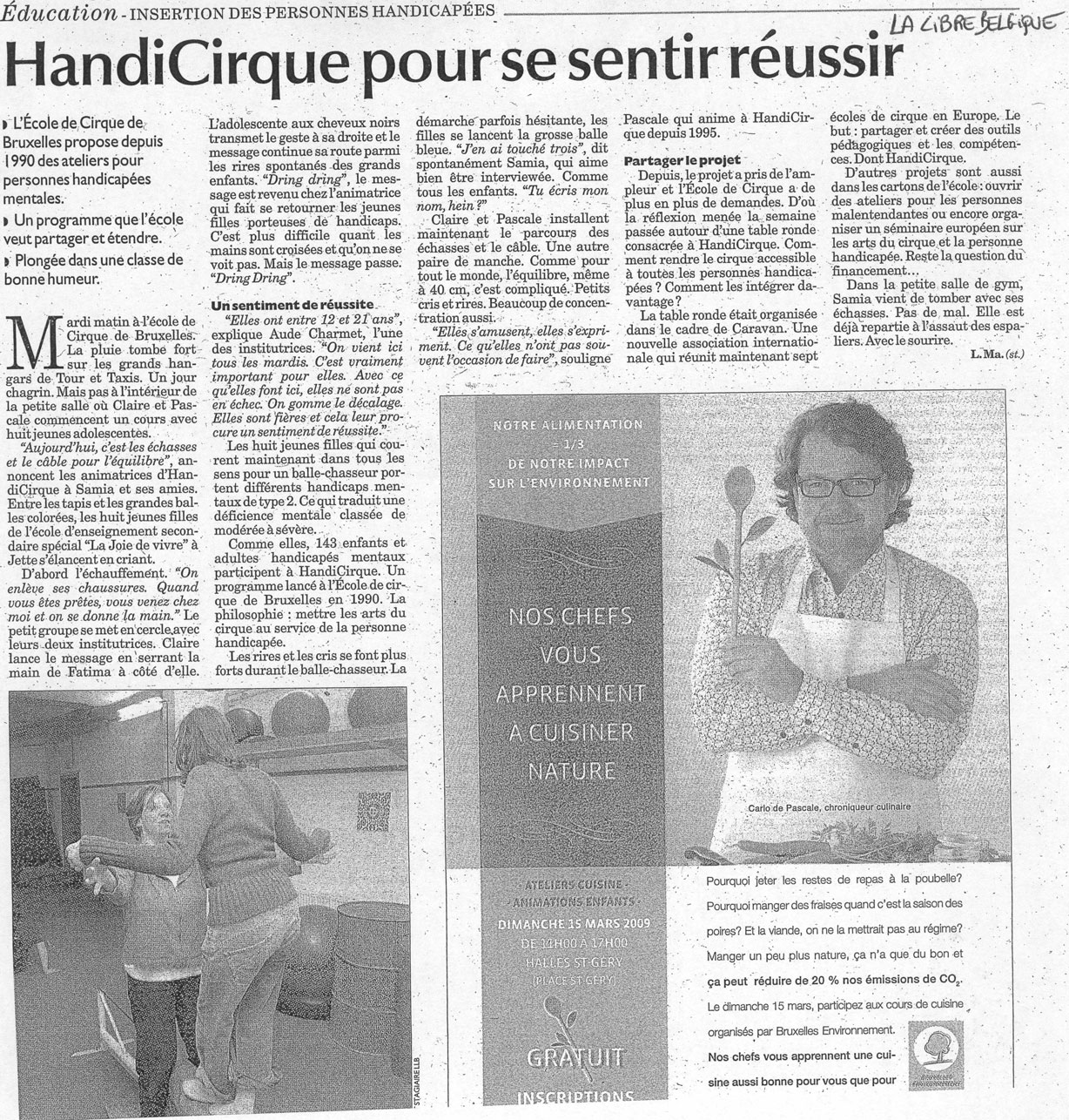 Handicirque / Caravan (La Libre 2009) Handicirque / Caravan (La Libre 2009)